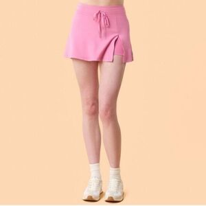 Blogilates Trailblaze Pink Skort with Side Slit Size Small
